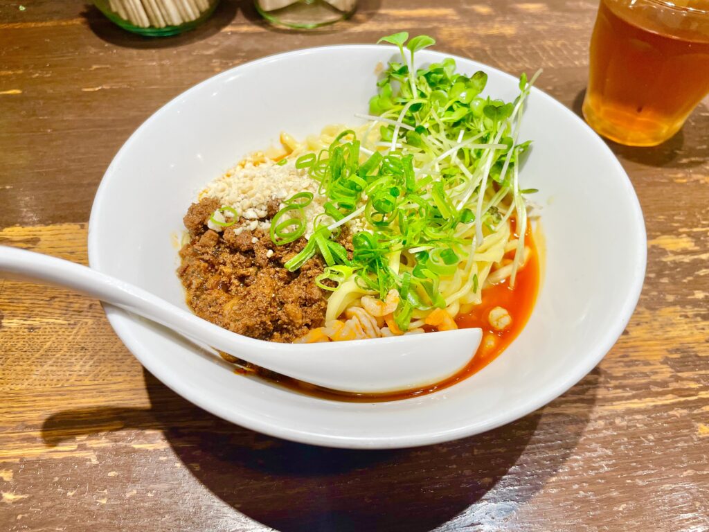 日式汁なし担々麺