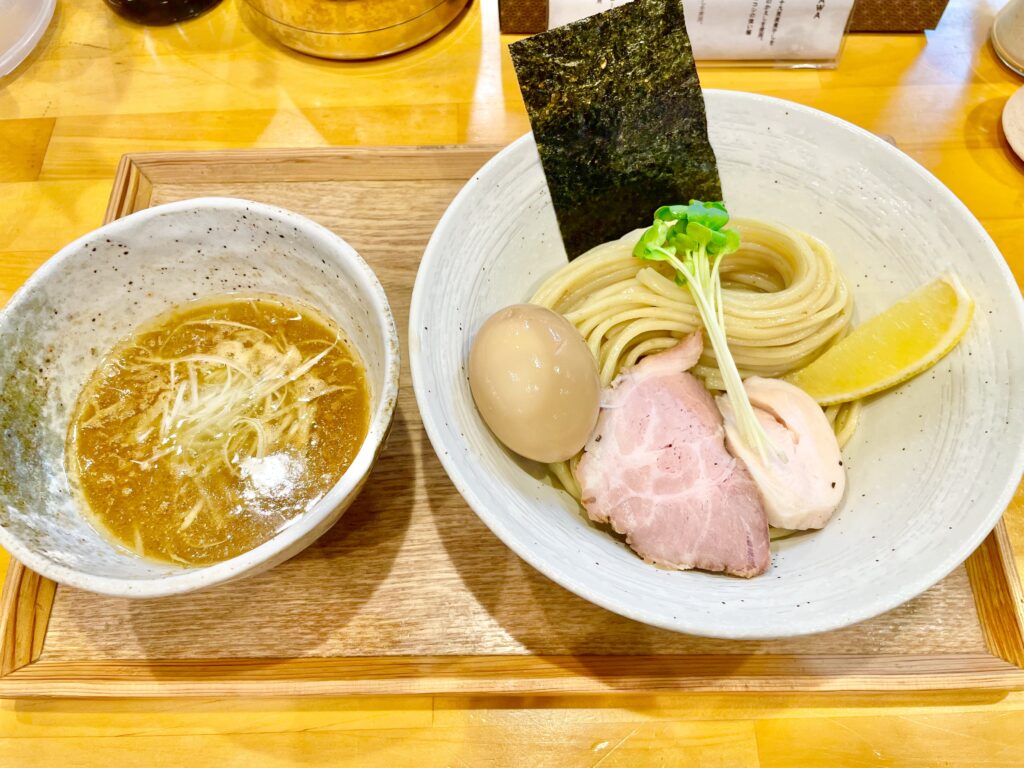 味玉鶏魚介つけ麺＿1,130円