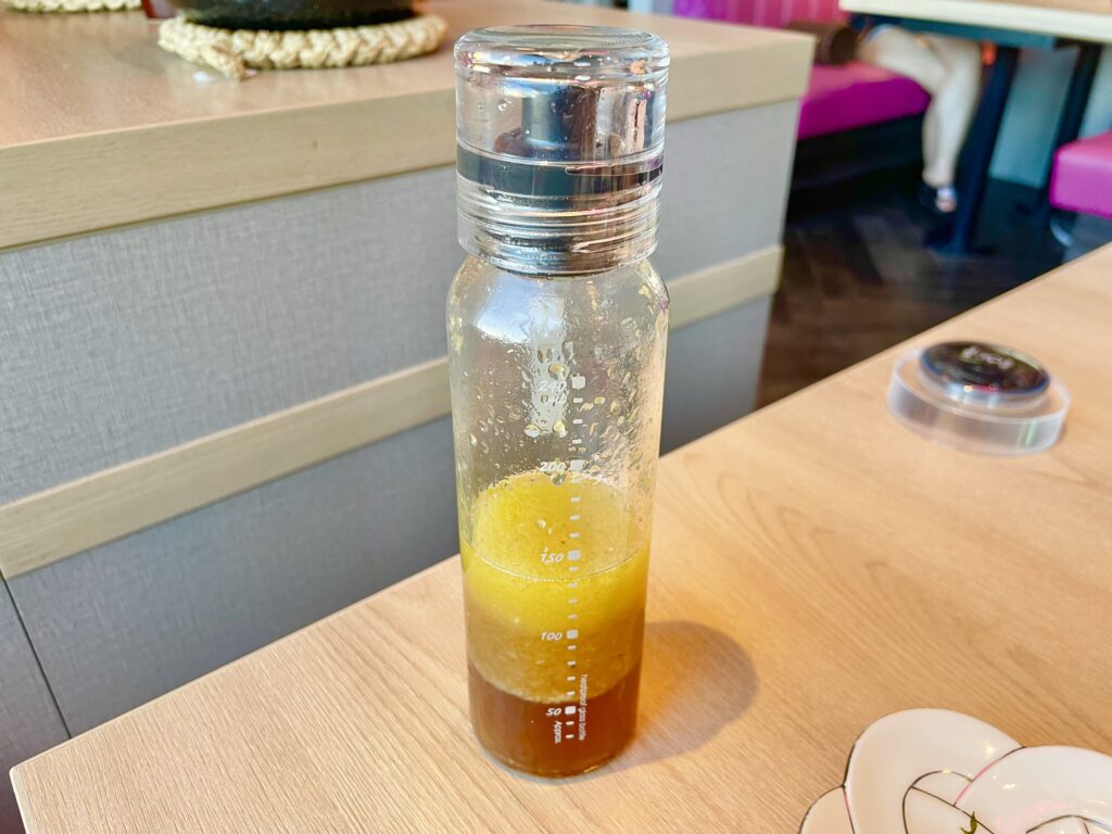 自家製醤油ハニードレッシング