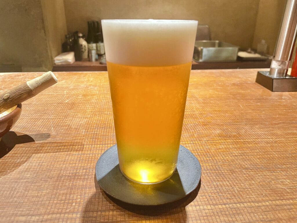 生ビール＿700円