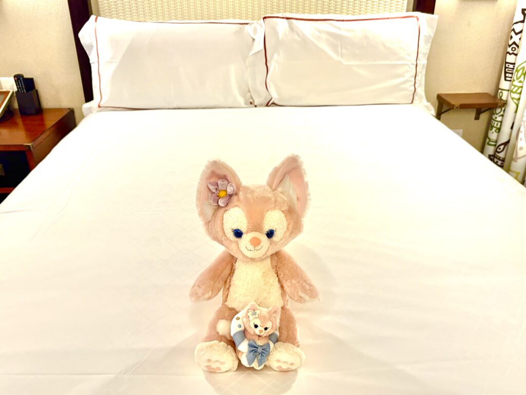 東京ディズニーシーで買って持参したリーナベルちゃん