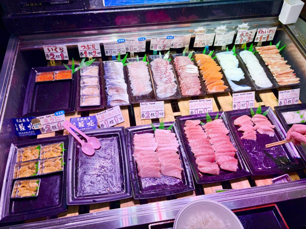 のっけ丼に乗せる海鮮具材