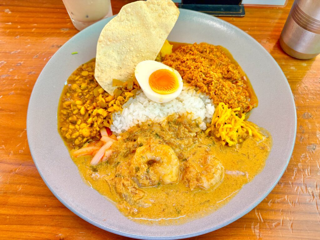 海老カレーが1番のお気に入り♡