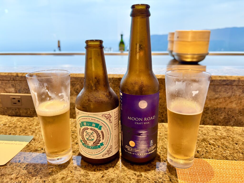 伊豆の地ビール(碧い海・ムーンロード)