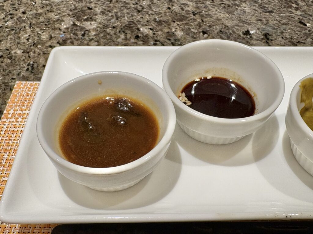 2種類のステーキソース