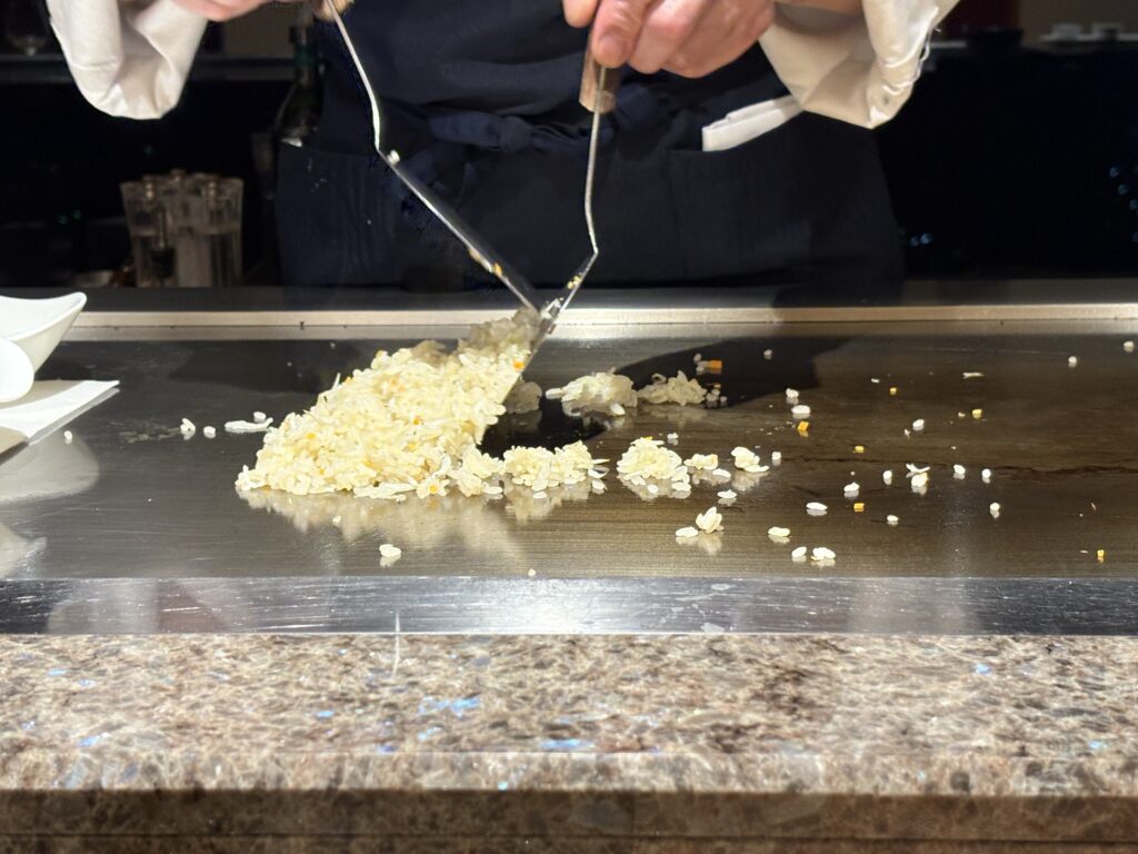 伊豆らしい食材のピラフ