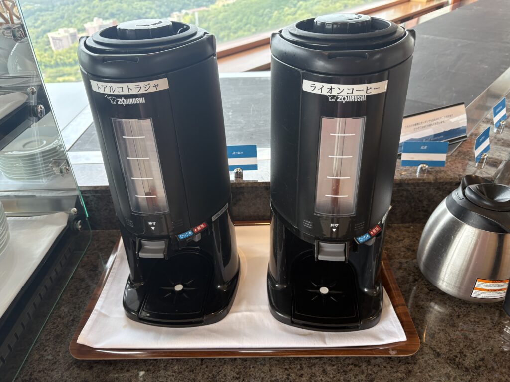 通常のホットコーヒーも用意があります。