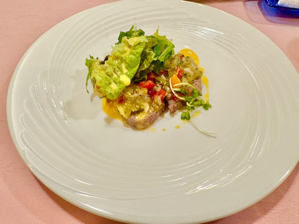 お肉を使った前菜