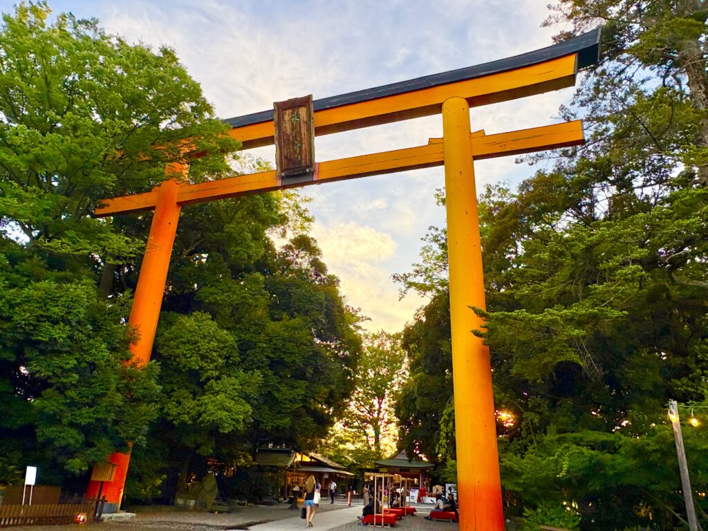 木製大鳥居