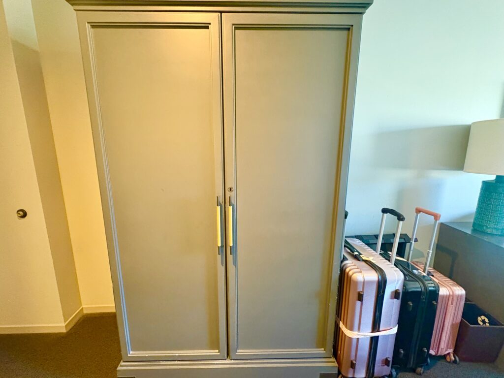 お部屋内にあるクローゼット