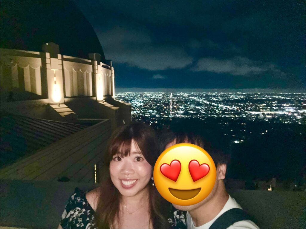 彼とのツーショット