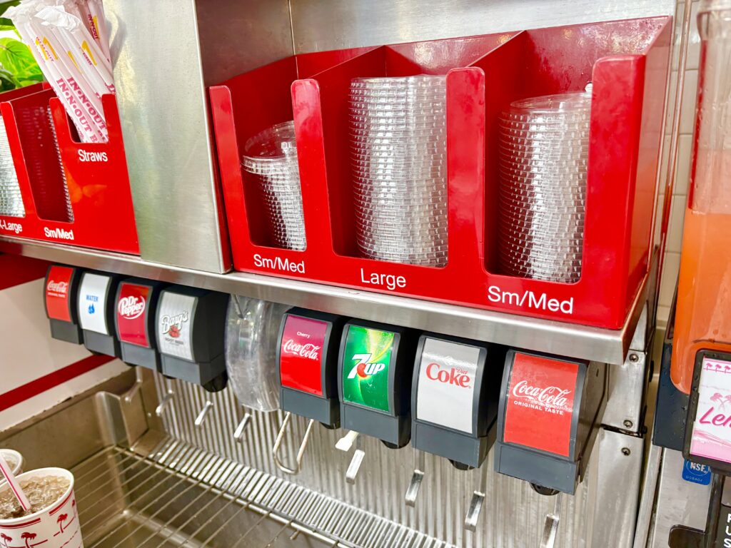 他のドリンクのラインナップ