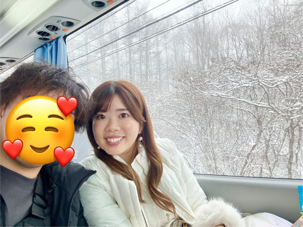 ホワイトバースデー♡一面、銀世界です。