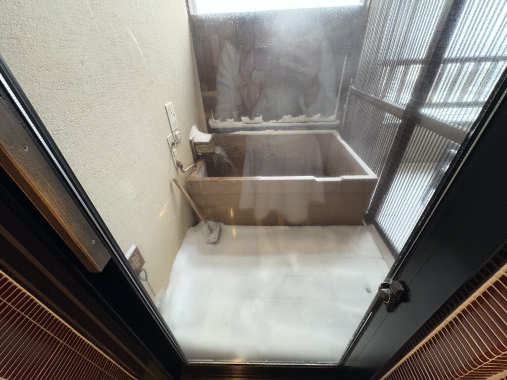 全室完備の客室露天風呂