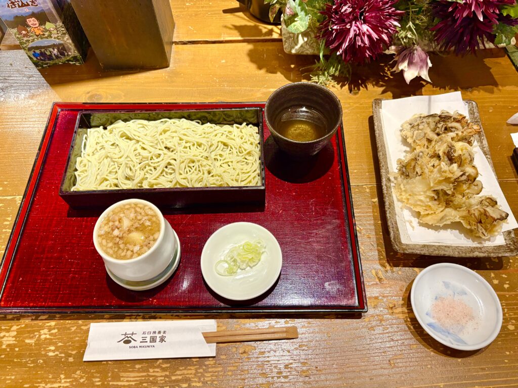 食べたかった「きざみ鴨せいろ」