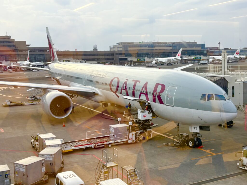 カタール航空の機体