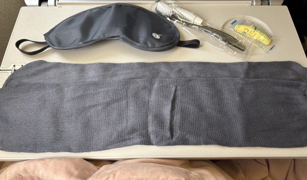 機内ソックスが嬉しかった♡