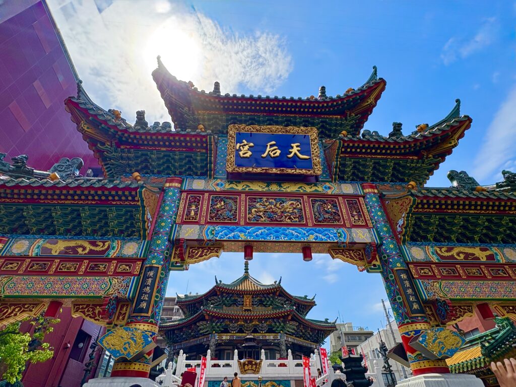 中国式のお寺